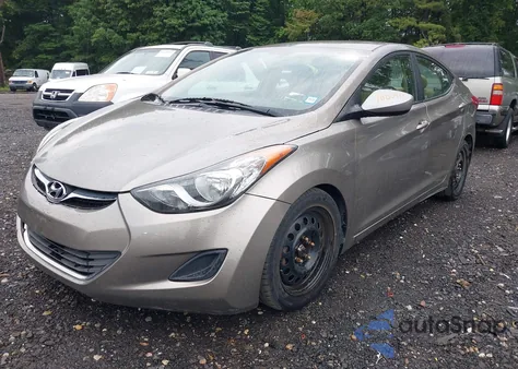 2013 Hyundai Elantra Gls из США, поврежденный, VIN 5NPDH4AE4DH191149